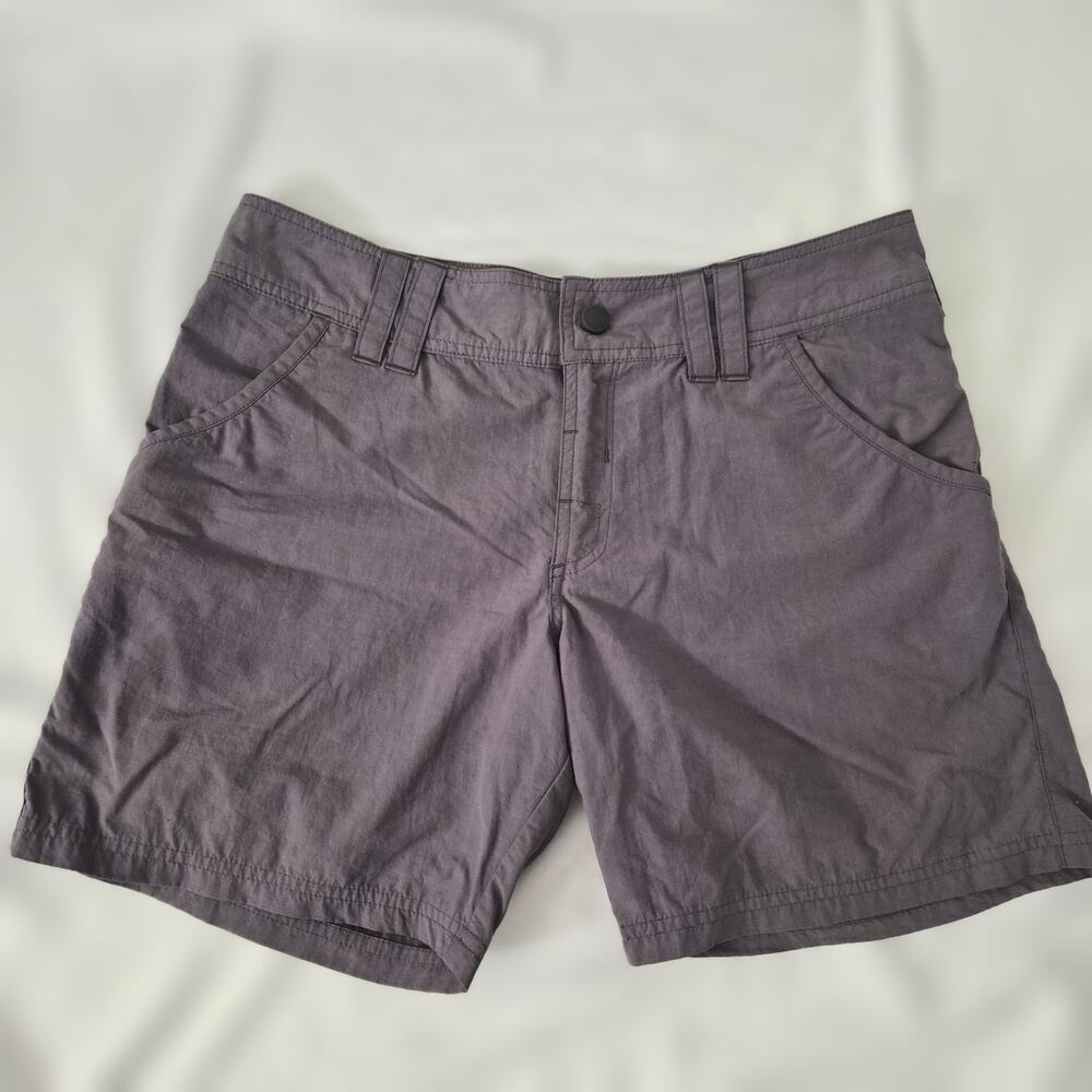 Salomon Acti-Lite Hiking Shorts Gray Gorpcore Outdoor Trail Pockets Size 6